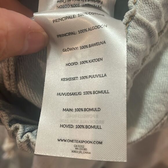 One Teaspoon Dream Shabbies Drawstring Boyfriend Jeans - Picture 7 of 8